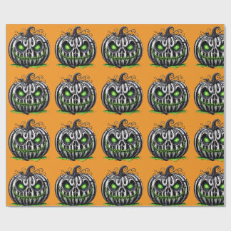 Angry Pumpkin Geschenkpapier