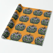 Angry Pumpkin Geschenkpapier (Ungerollt)