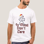 Angry Punk Strichmännchen T-Shirt (Vorderseite)