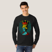 Angry Queen Chess Piece T-Shirt (Vorne ganz)