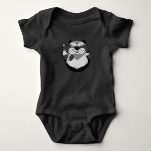 Angry Raccoon Baby Strampler