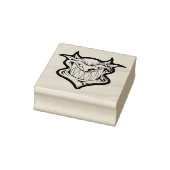 Angry Red Devil Gummistempel (Stempel)