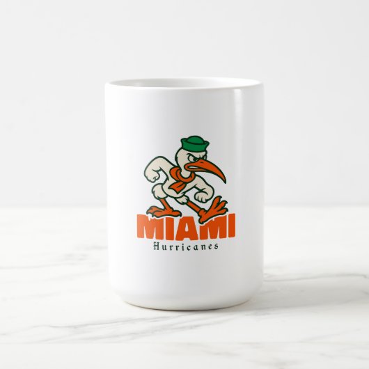 Angry Retro Cartoon Bird Mascot Kaffeetasse (Mittel)