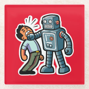 Angry Robot Glasuntersetzer