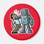 Angry Robot Magnet (Vorne)