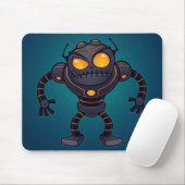 Angry Robot Mousepad (Mit Mouse)