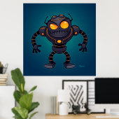 Angry Robot Poster (Heimbüro)