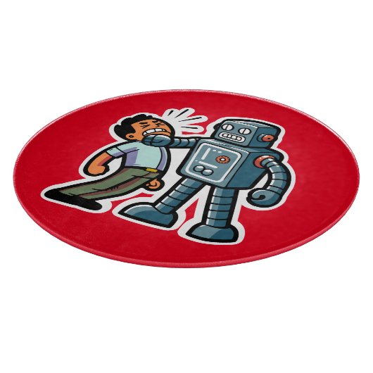 Angry Robot Schneidebrett (Ecke)