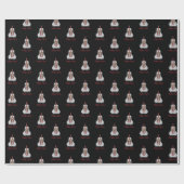 Angry Rooster Mother Clucker Wrapping Paper Geschenkpapier (Flach)
