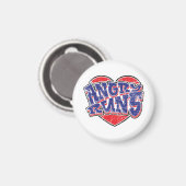 Angry Runs Fans Design v2 Magnet (Vorderseite/Rückseite)