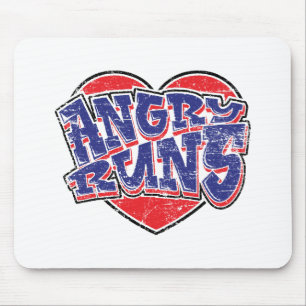 Angry Runs Fans Design v2 Mousepad