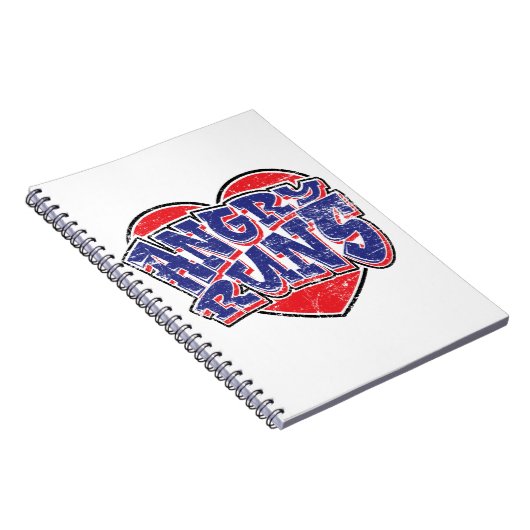 Angry Runs Fans Design v2 Notizblock (Rechte Seite)