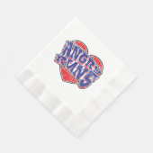 Angry Runs Fans Design v2 Serviette (Ecke)