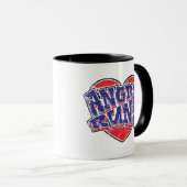 Angry Runs Fans Design v2 Tasse (VorderseiteRechts)
