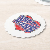 Angry Runs Fans Design v2 Untersetzer (angewinkelt)