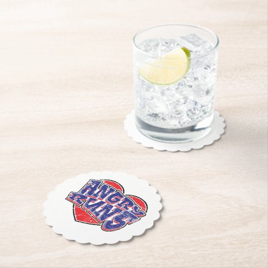 Angry Runs Fans Design v2 Untersetzer (Vor Ort)