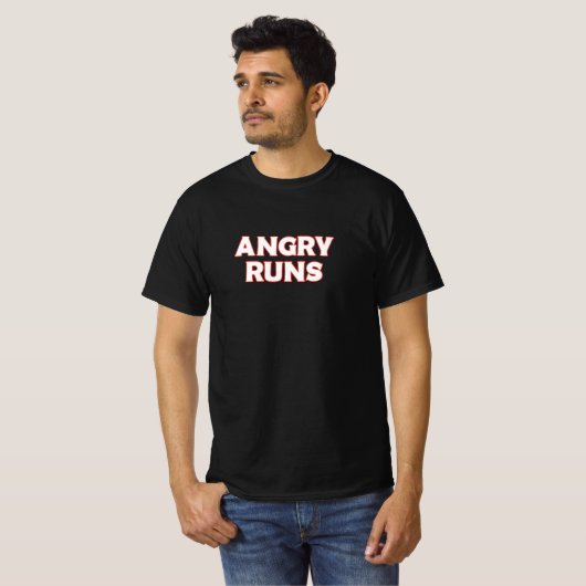 Angry Runs T-Shirt (Vorne ganz)
