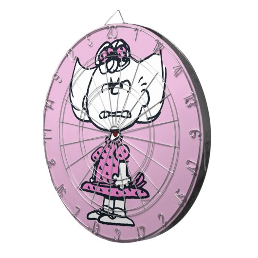 Angry Sally Dartscheibe (Vorderseite rechts)