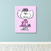 Angry Sally Leinwanddruck (Insitu (Holzboden))