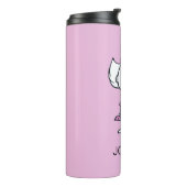 Angry Sally | Name hinzufügen Thermosbecher (Nach links gedreht)