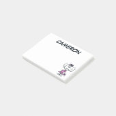 Angry Sally Post-it Klebezettel (angewinkelt)