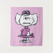 Angry Sally Wandteppich (Vorderseite)