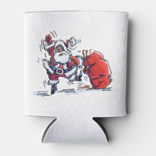 Angry Santa can cooler Dosenkühler (Vorderseite)
