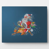 Angry Santa Claus Fotoplatte (Vorderseite)