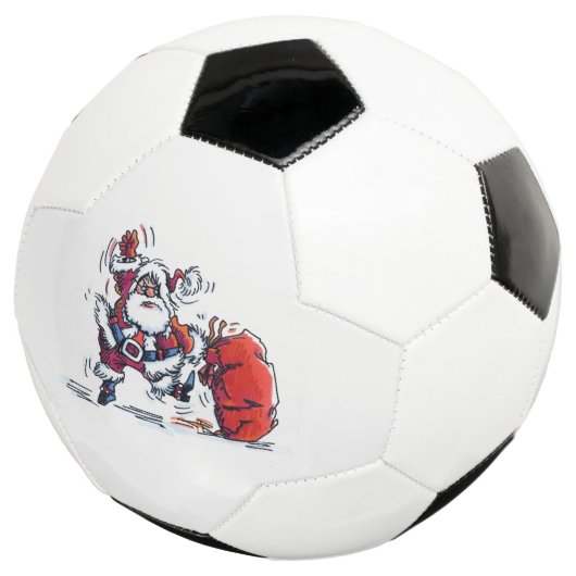 Angry Santa Fußball (Dreiviertel)