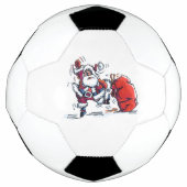 Angry Santa Fußball (Vorderseite)