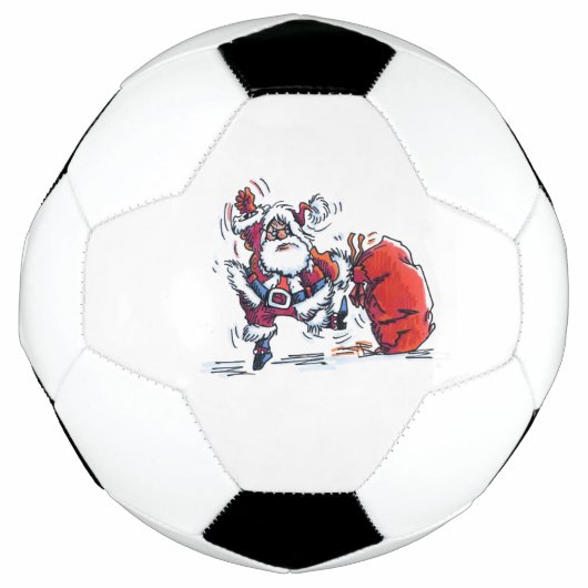 Angry Santa Fußball (Vorderseite)