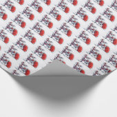 Angry Santa gly Packpapier (Ecke)