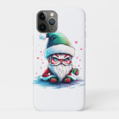 Angry Santa mit einer Tasse Kaffee Case-Mate iPhone Hülle (Rückseite)