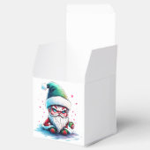 Angry Santa mit einer Tasse Kaffee Geschenkschachtel (Geöffnet)