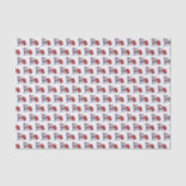 Angry-Santa-Papier gestaffelt Seidenpapier (Vorderseite)