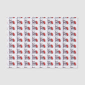 Angry-Santa-Papier Seidenpapier (Vorderseite)