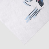 Angry Santa Papiere groß Seidenpapier (Detail)