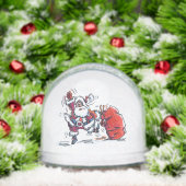 Angry Santa snow globe Schneekugeln (Weihnachten)