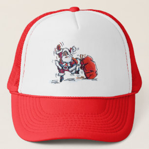 Angry Santa Trucker Hut Truckerkappe