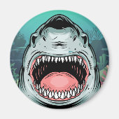 Angry Shark Magnet (Vorne)