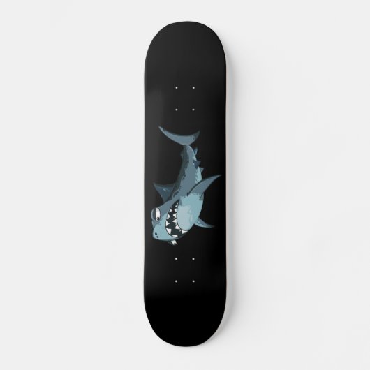 ANGRY SHARK SKATEBOARD (Vorderseite)