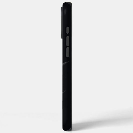 Angry Sheriff Black Case-Mate iPhone Hülle (Rückseite / Links)