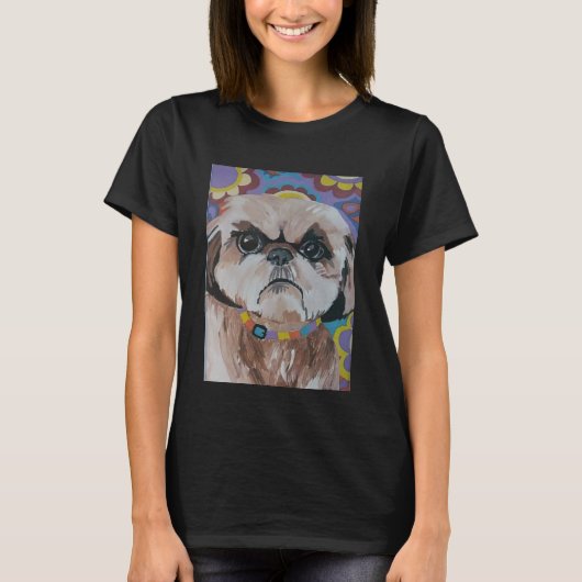 Angry Shi Tzu T-Shirt (Vorderseite)