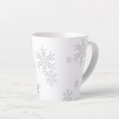 Angry Snowman "Coffee First" Milchtasse (Rechte Ecke)