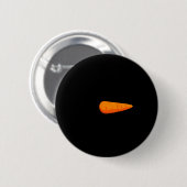 Angry Snowman Face Eyelashes Christmas Snowman Cos Button (Vorne & Hinten)