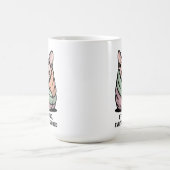 Angry Sphynx Cat Cold Humor Cartoon Art Kaffeetasse (Mittel)