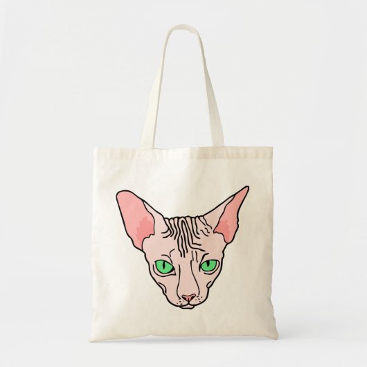 Angry Sphynx Sphinx Cat Pet Tragetasche (Vorne)