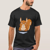 Angry Squirrel Front in the pocket T-Shirt (Vorderseite)