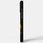 Angry Sumo Wrestler Black Case-Mate iPhone Hülle (Rückseite / Links)