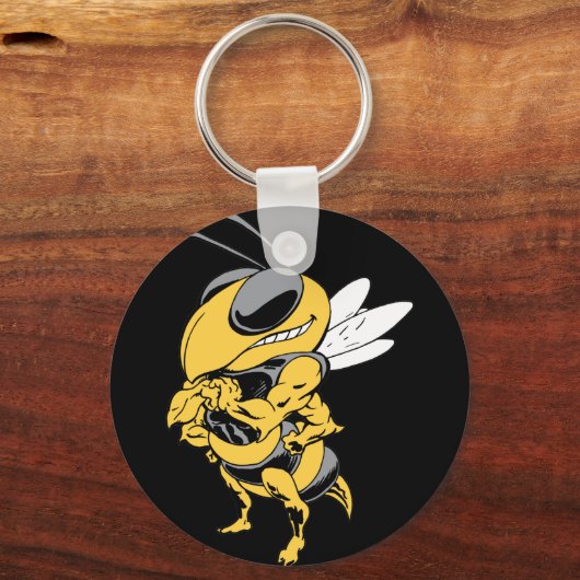 Angry Super Bee Schlüsselanhänger (Vorderseite)